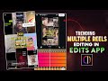 Edits App Trending Reels Editing | Trending (Btw You Can Tap On Any Reel To Watch it Now) Reel Edit