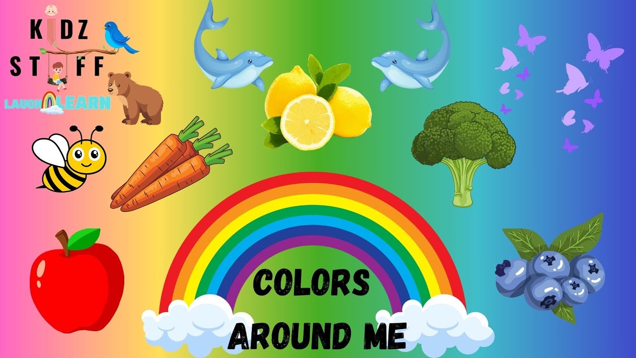 Kidzstuff Learn Colors Around Us - kidzstuff@KIDZSTUFF-2024 - YouTube