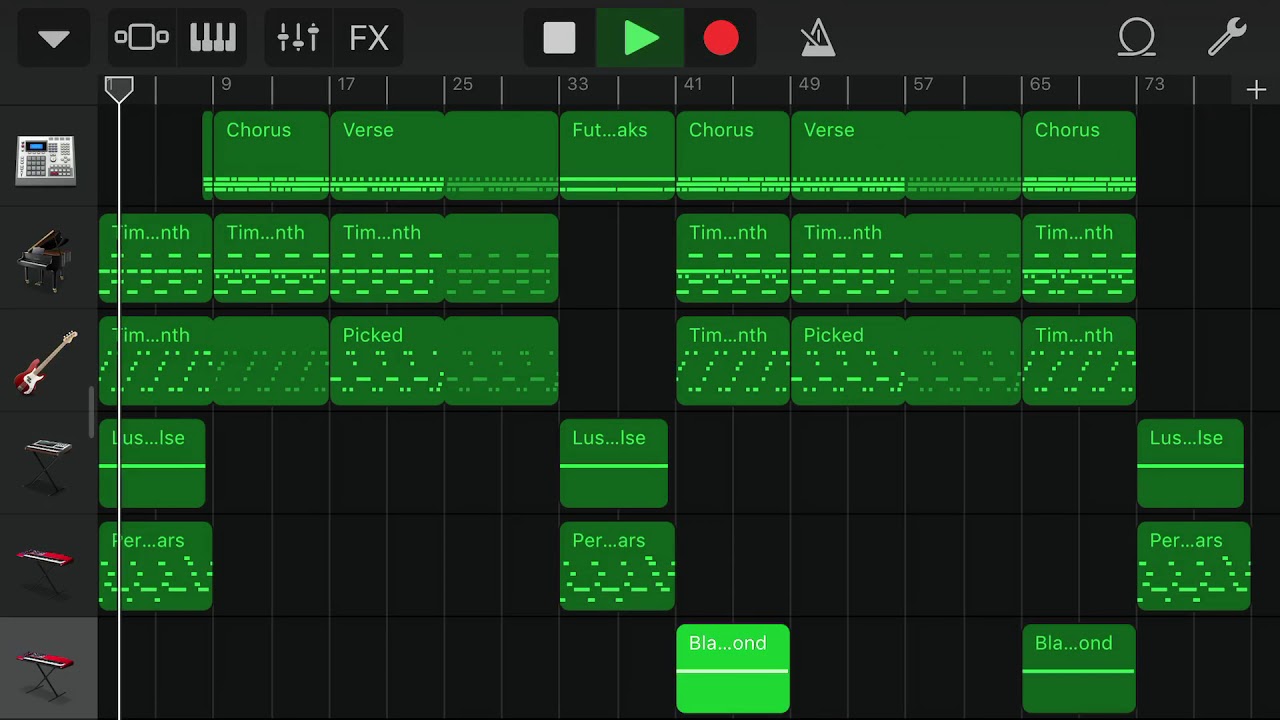 how to make a lofi beat on garageband ios