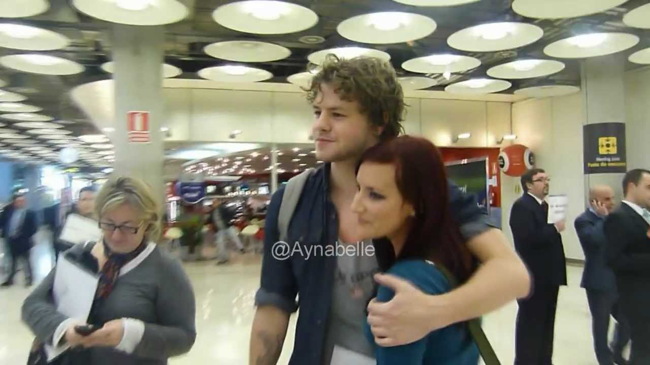 Jay McGuiness learning how to say BROWN in spanish YouTube