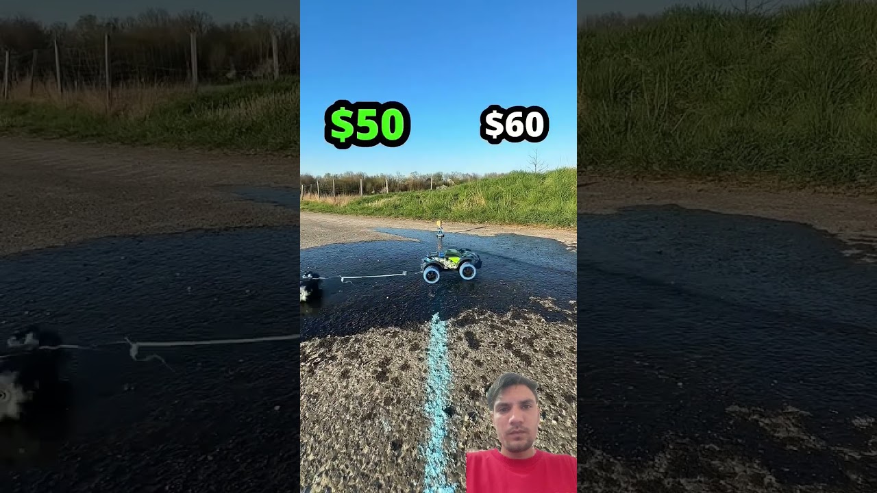 £10 vs £1000 rc tug of war on oil😳 