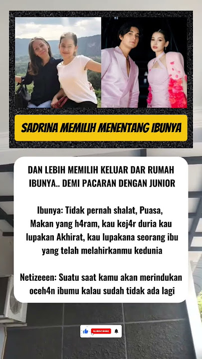 Sandrina Memilih Menentang Ibunya