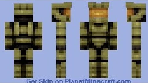 Master Chief halo Minecraft Skin