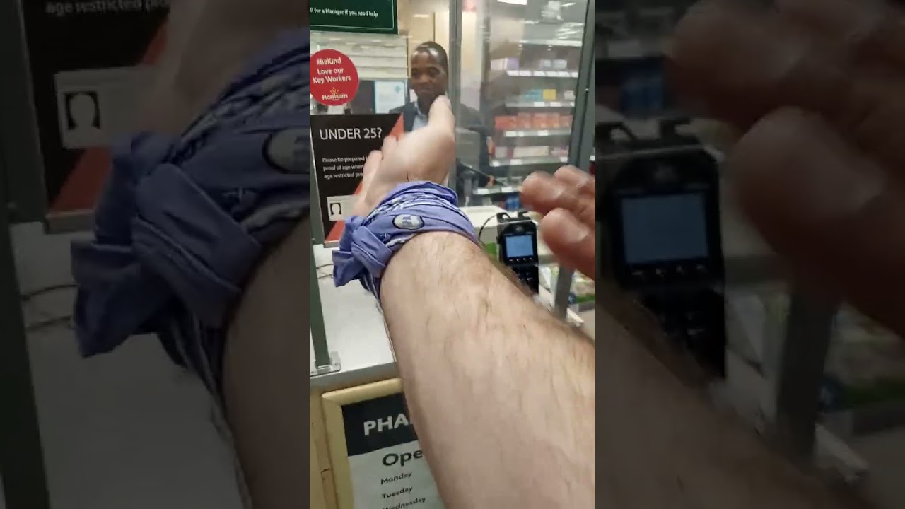 Asked for ID when buying heartburn medicine in Morrisons?