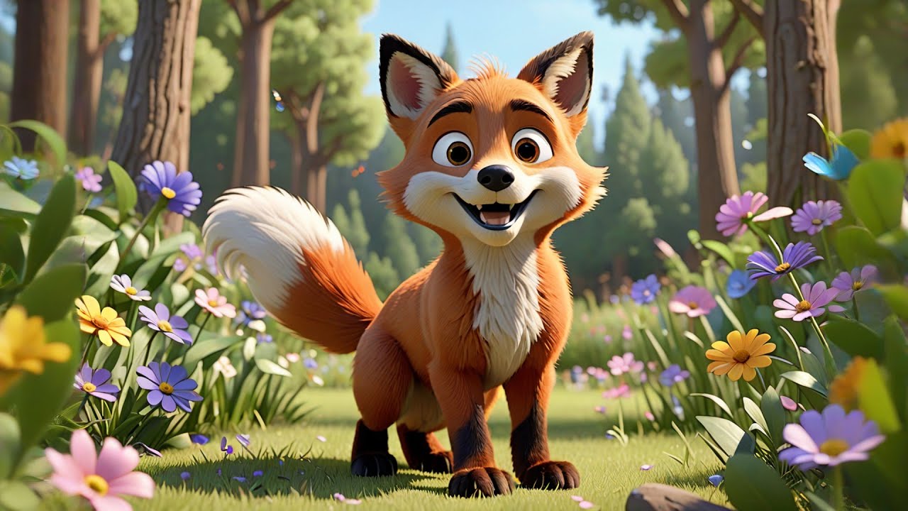 Fuzzy Fox Finds a Feather | Adventure Song for Kids | Exploration & Nature Nursery Rhyme