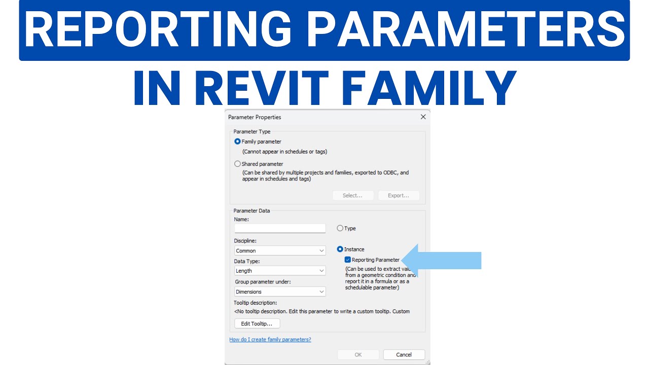Revit family | Reporting parameters - everything you need to know