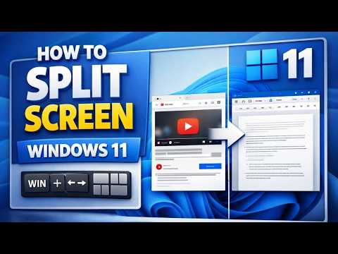 How to Split Screen on Windows 11 Snap Layouts & Shortcuts Guide