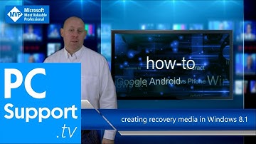 Creating Recovery Media for your Windows 8.1 computer - PC Support.tv