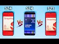 Samsung S23 vs S24 Exynos vs S24 Snapdragon Battery Drain Test