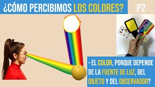 El color, Porque depende de la fuente de luz, del objeto y del observador? color y luz