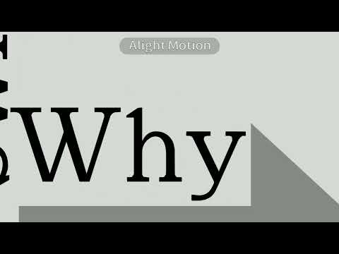 （文字pv）　ECHO　Alight motion無課金