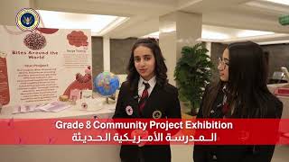 Grade 8 Community Project Exhibition...
