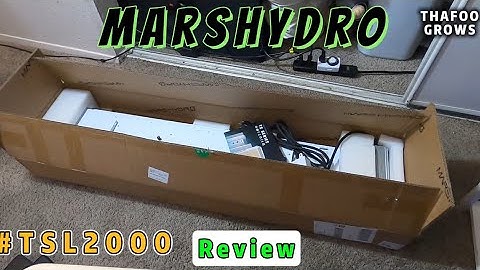 MarsHydro Tsl-2000 Light Unboxing + Setup #review #marshydro @MarsHydro_official