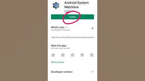 Android System Webview Enable Not Working Problem Solved