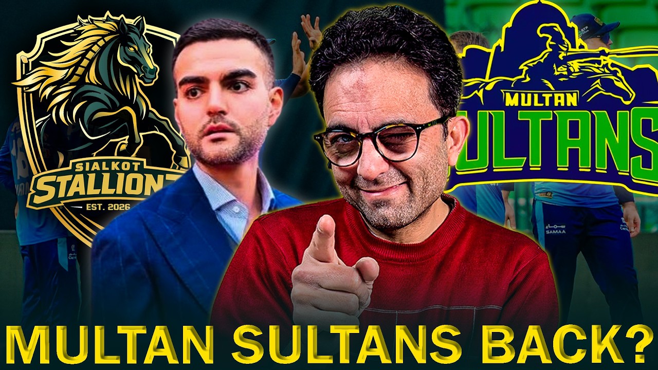 Good News for Multan fans 🔥 Sialkot Stallions Renamed as Multan Sultans Ahead of PSL 2026 🏏