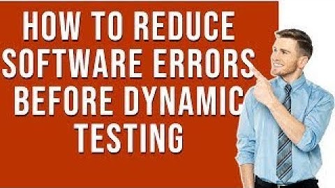 👌 How to Reduce Software Errors Before Dynamic Testing | NUCIDA Group #ErrorReduction