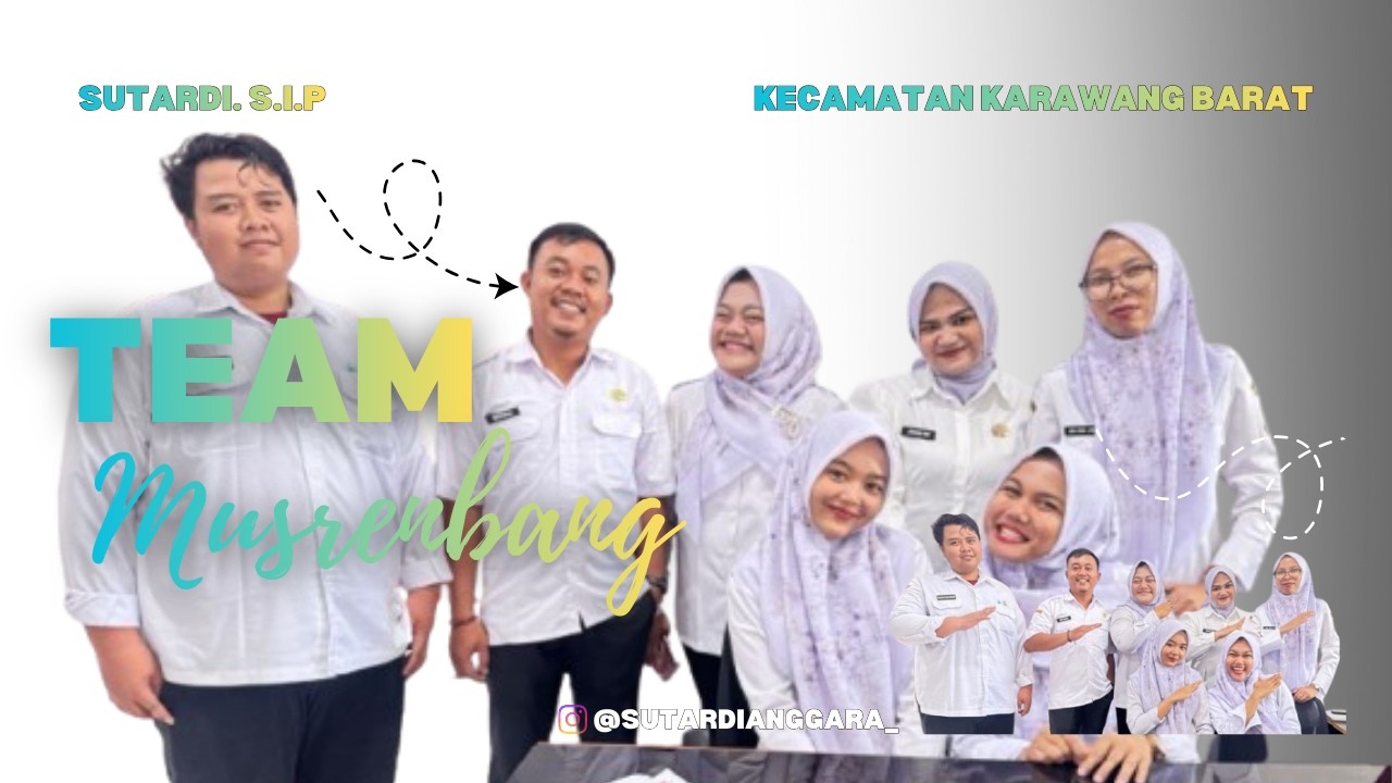 Video Kecamatan Karawang Barat untuk Tayangan Musrenbang Kecamatan Tahun 2027