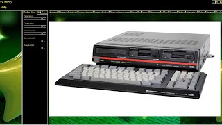 ATTRACT MODE MAME MESS HITACHI MB H70 COMPUTER MB H 70 MSX 2 CLONE 198x BOOT & PLAYING DEEP FOREST