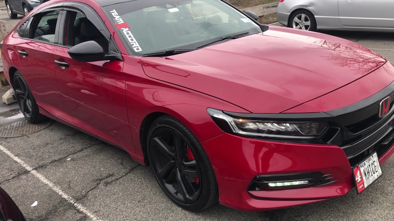 My friend traded his 2019 honda accord 1.5t with these mods for a 2021