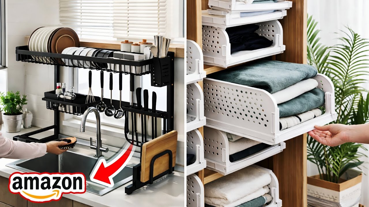 25 Amazon Finds for Small Kitchens & Tiny Countertops That Help Maximize Space! (With Links)