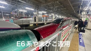 E6系運用やまびこ220号