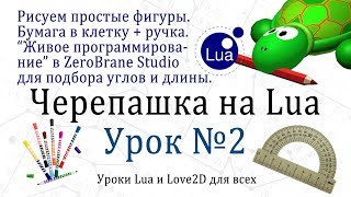 Исполнитель Черепашка на Lua Урок 2 ( простые фигуры ) Исполнитель Черепашка на Lua Урок 2 ( простые фигуры )