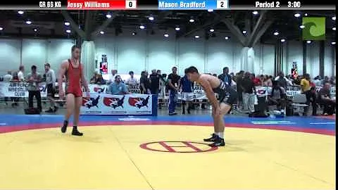 Greco GR 66 KG - Jessy Williams vs. Mason Bradford
