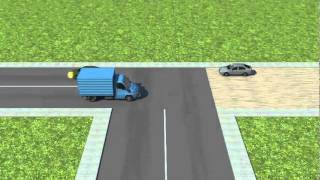Driving 3D video: crossroad_asphalt_ground.avi