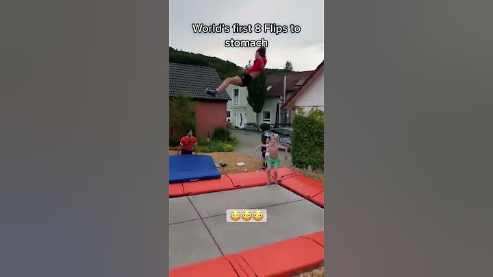 8 flips in the air 😳😦| #shorts