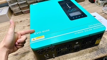 Quả biến tần EVO 6200W này sẽ đủ đáp hầu hết mọi như cầu chơi pin mặt trời !