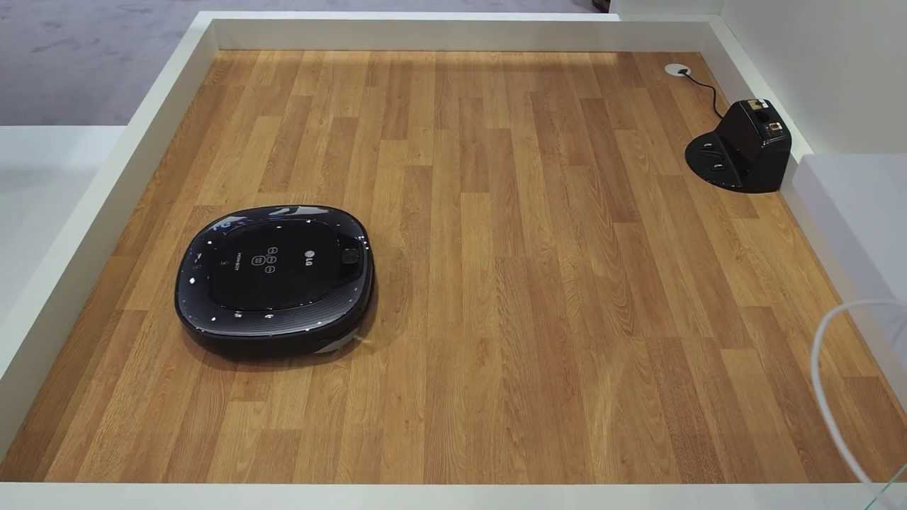 LG Hom-Bot VR6370VMNC demonstration at IFA 2013 - YouTube
