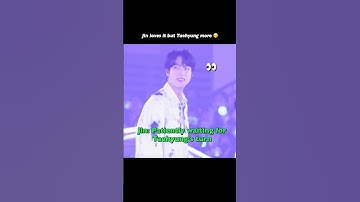 Taejin: Jin loves it but taehyung more 🤭 #taejin #bts #shorts #jin #taehyung #btsshorts