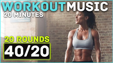 EVENING HIIT WORKOUT // Timer With Music