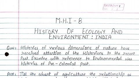 MHI 08 Solved Assignment 2022-23| MHI 08 Solved Handwritten Assignment 2022-23| MHI | ENGLISH 22-23