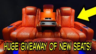 Valencia Theater Seats after 1 Year and New Seats Giveaway to 1 of My Subscribers! Watch to Qualify!