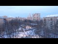 Москва, 15 марта 2020 года. 06:30. Зима вернулась.