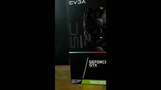 Unboxing EVGA GTX 1660 super