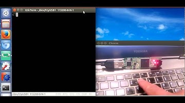 Serial port example 1 (iCEstick FPGA board)