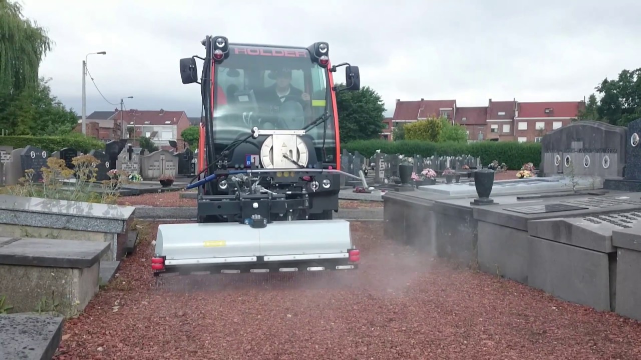 Heetwaterinstallatie voor milieuvriendelijke én efficiënte onkruidbestrijding