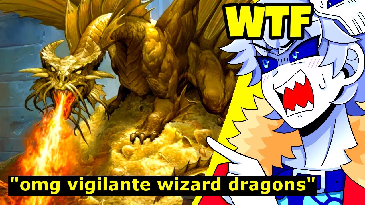 100% Blind Reaction to D&D GOLD DRAGONS Lore. It BLEW MY MIND.