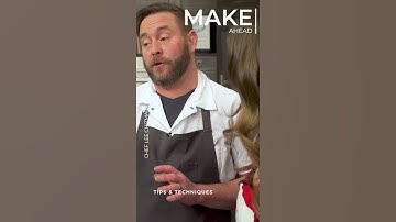 Make Ahead | Chef Lee Chizmar | Tips #shorts
