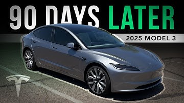 Tesla Model 3 uit 2025 | 90 dagen later: FSD, opladen en dagelijks rijden