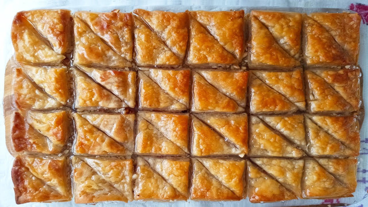 Bu Kadar Kolay Baklava YOK !!! Milföy Hamurundan Baklava – Tatlı Tarifleri