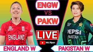 "Pakistan Women VS England Women 1st T20:Pakistan Women tour of England 2024 live Commentary"