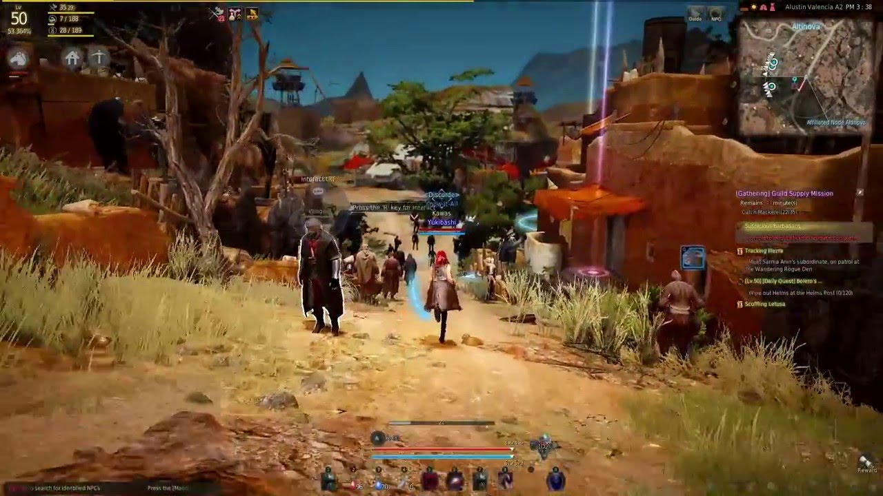 Black Desert online:( PC gameplay) opening missions 