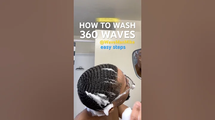 How To Wash 360 Waves 🌊 Wash and Style!