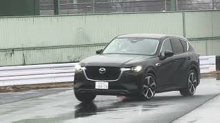 2025年12月14日開催『MAZDA SPIRIT RACING GYMKHANA EXPERIENCE RD6』山野哲也選手、河本晃一選手、猪爪杏奈選手によるデモラン