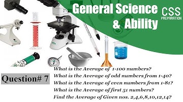 Average of number series | General Science and Ability | Mian Shafiq | Study River | CSS Club