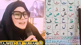  Tajweed Arabic Alphabet (أ ب ت ث) | Learn Arabic Letters Recite (By Dr Haniah salwana Hafizhullah)