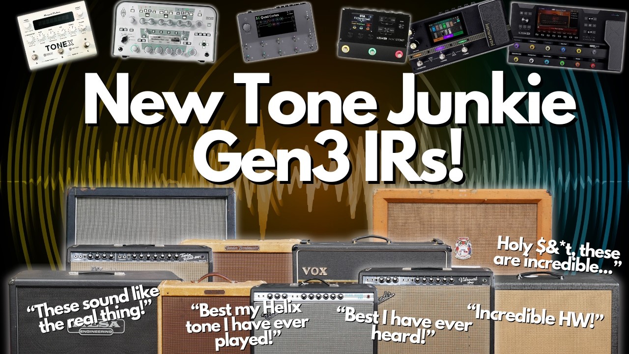 その他 tonemonkey New Tone Junkie Gen3 IRs! (+6 New Packs Out Now) - YouTube